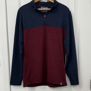 Marine Layer Sport Graphic Tee in Navy